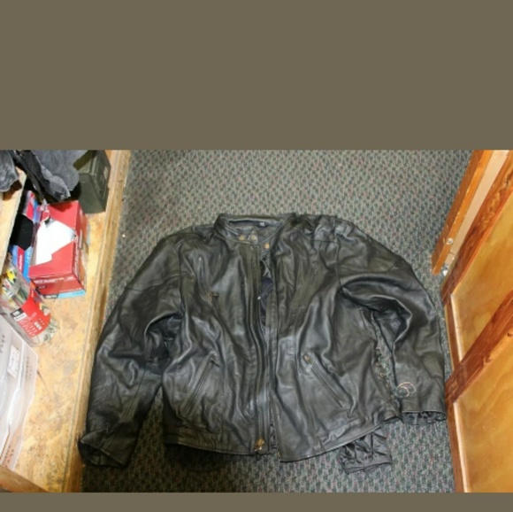 Men's Biker Leather jacket - Picture 8 of 8